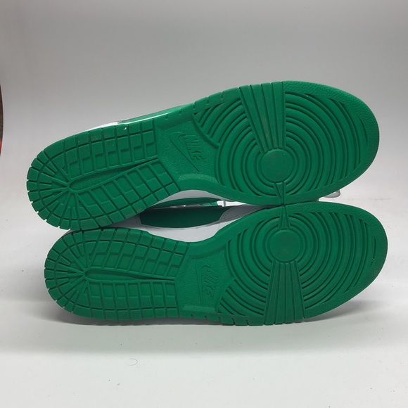 Men’s Nike Dunk Hi White/Green DV0829-300 USED Tried On Size 14 - Picture 5 of 13